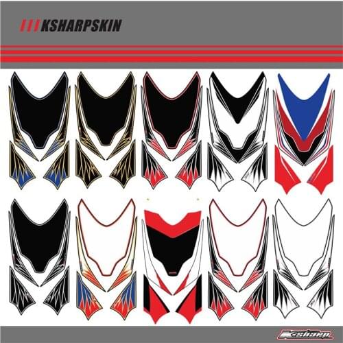 Front Fairing Motor Number Board 3D Gel Protector for HONDA CBR1000RR 2008-2011