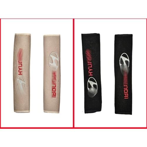 Huyundai Belt Pad 2 Pieces-Fabric-Embroidery