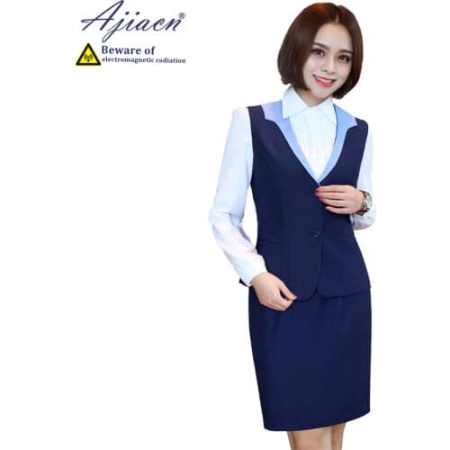 Genuine anti-electromagnetic radiation western-style clothes telecommunications company EMF shielding custom womens suits