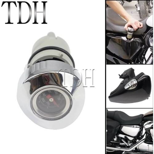 Engine Oil Dipstick Tank Plug Cap Oil Temperature Sensitive For Harley Sportster XL883 XL1200 2004-2009 2010-2019 Temp Guage