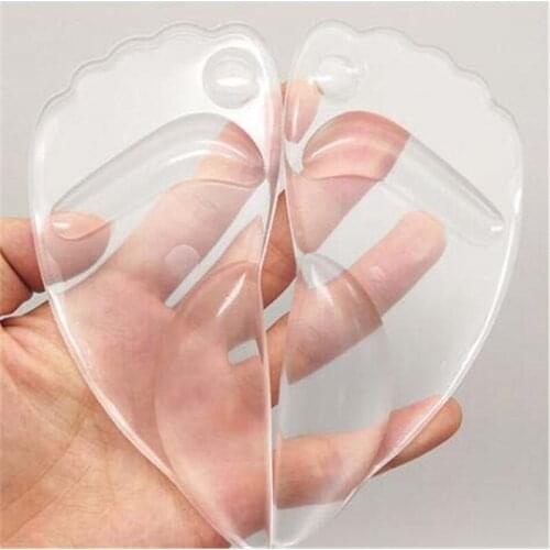 1pair Women Shoe Pads Forefoot Cushion Silicone Massage Non Slip High Heels Insole Pain Relief Metatarsal Ball Foot Support Sole