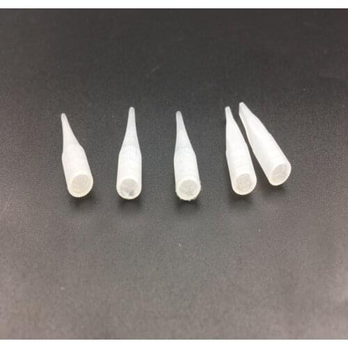 100 Pcs Permanent Makeup Tattoo Traditional Needle Tip Cap For Standard Tatoo Needle Machine Tattoo Nedles Caps Free Shipping