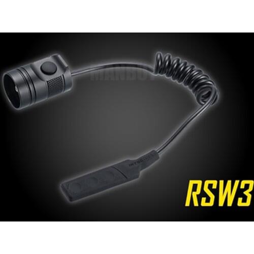 2021 NITECORE RSW3 Remote Switch Multi Tool LED Flashlights Tactical Tail Line Hunting Accessory for MH12S NEW P12 NEWP30 Torch