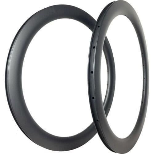 Promotrion Salas 25mm Wide 50mm Deep Toray Carbon Road Bike Tubeless Disc Rims