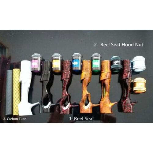 Color Graphite Reel Seat FCS / PCS DIY FISHING ROD Reel Seat