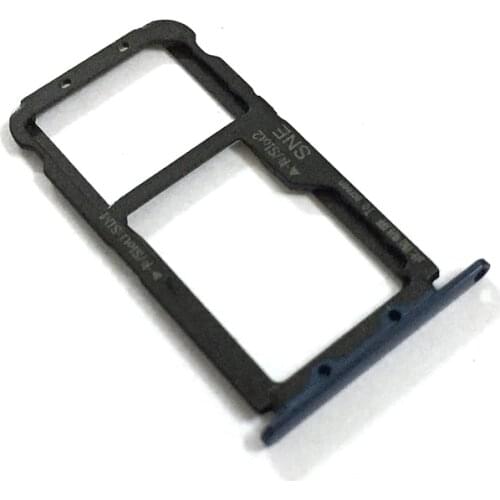 Sim Tray Holder For Huawei Mate20 Lite / Maimang 7 SIM Card Tray Slot Holder Adapter Socket Repair Parts