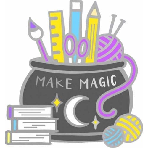 Magic Witch Enamel Pin