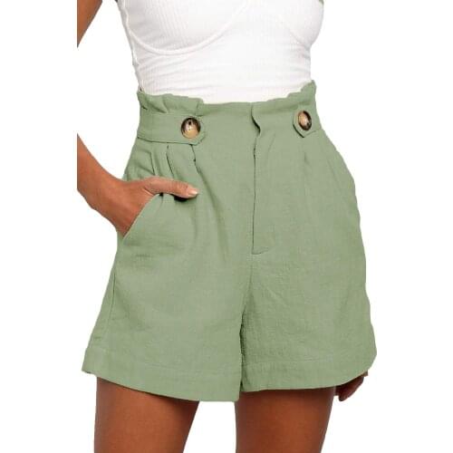 INMOTENG Women's High Waist Shorts