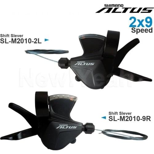 SHIMANO ALTUS M2000 2x9 Speed Groupset include M2010 Shifters RAPIDFIRE PLUS -Left / Right Shift Lever-Clamp Band Original parts