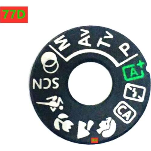 NEW High Qulity 77D Top Cover Function Button Label For Canon 77D Dial Model Digital Camera Repair Part