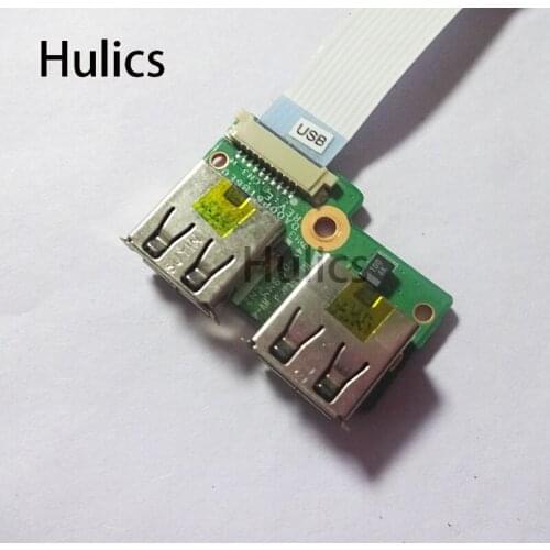 Hulics Original FOR HP Compaq Presario CQ61 USB Board 340P6UB0000 DA00P6TB6E0 W/cable
