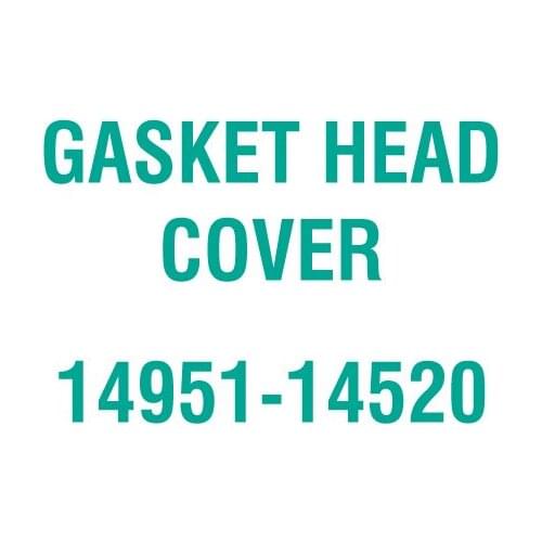 For Kubota 14951-14520 GASKET HEAD COVER