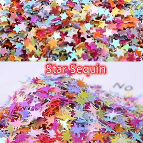 Star Sequin 3mm PVC Loose Sequin For Crafts Paillettes for Nail Art Manicure Sewing Wedding Decoration Confetti 10g 20g