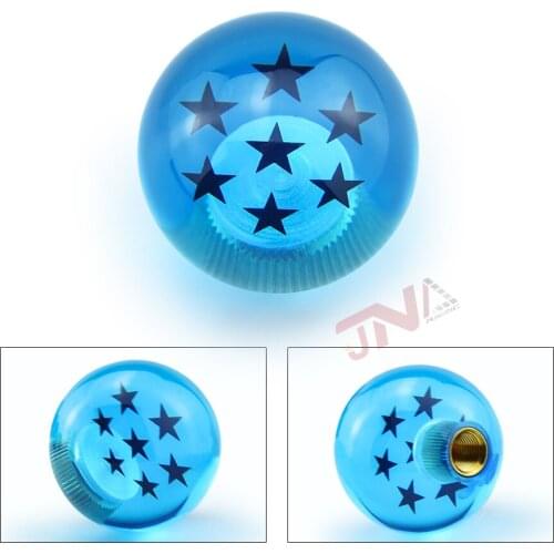 54MM Diameter 1-7 star Crystal Acrylic Ball Gear Shift Knob
