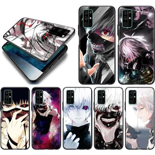 Anime Tokyo Ghoul Silicone Cover For Huawei Honor 10i 10 9C 9A RU 9X 9N 9S 9 Pro Lite Play 3E V9 Black Phone Case