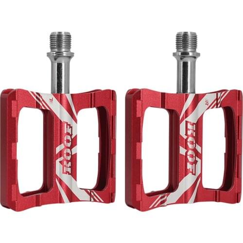 Aluminum Alloy Folding MTB Road Bike Pedals Flat Bicycle Bearing Pedal Cycling Wide Platform Pedales Bicicleta Part Lovely