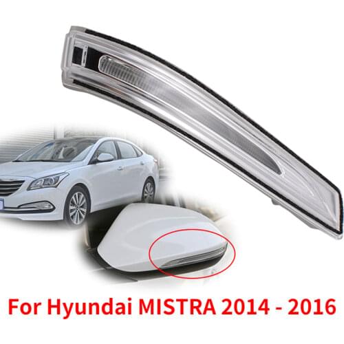 Kamshing Side Mirror LED Signal Lamp Flashes Rearview Mirror Light For Hyundai MISTRA 2014 2015 2016 T 87613 B3000 87623 B3000