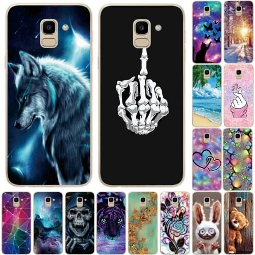 THREE-DIAO Phone Cases Samsung Galaxy J6 2018