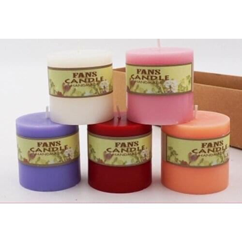 5 Pcs Candles Scented Wax Christmas Decorations Aromatherapy Candles Vela Perfumada Bougie Decoratif Decorative Candles 50KO376