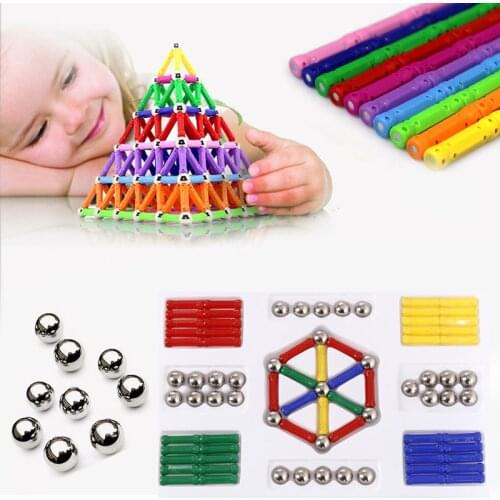 84pcs/set building toy Hot sale Child intelligence toy educational toys magnetic stick favorite gift magnetic educational toys