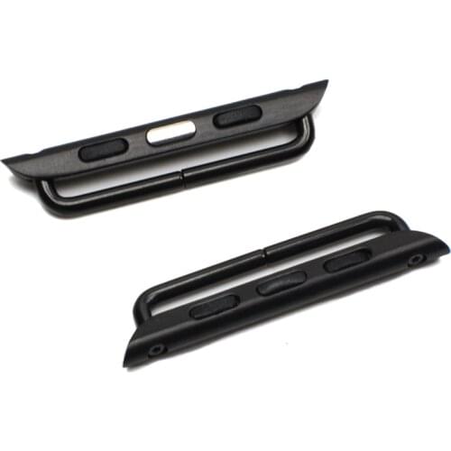 Adapter For apple Watch band 44 mm 40mm iwatch Strap 42mm 38mm stainless steel Watchband Connector Accessories for series 6 5 43