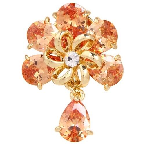 Simple Brooch womens Korean style pin clothing accessories shining personality creative Brooch