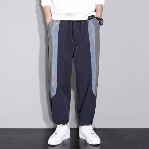 2020 New Men Streetwear Pants Cargo Pants Hip Hop Patchwork Trousers Joggers Pants For Men Dropshipping