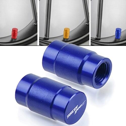 Air Caps Cover Tire Valve caps Bolt-in Theftproof Wheel Tires Valves Tyre For YAMAHA TRACER 900 GT Tracer900 GT 2018 2019 2020