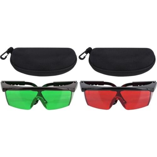 Laser Beam Veiw Visibility Vision Enhancement Glasses Goggle for Laser Level Green Red Optional