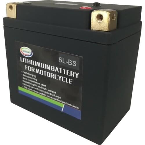 12V 180CCA 5AH LiFePO4 lithium 5L-BS Motorcycle Battery Size-113*70*105mm BMS Board Motorcycle Battery For KTM/Honda/Yamaha