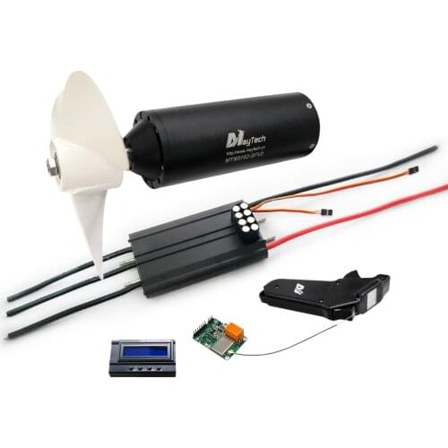 Maytech Efoil Kit MTI65162 Motor + 300A Splash Proof ESC + MTSKR1905WF Remote Electric Foil Hydrofoil Kit