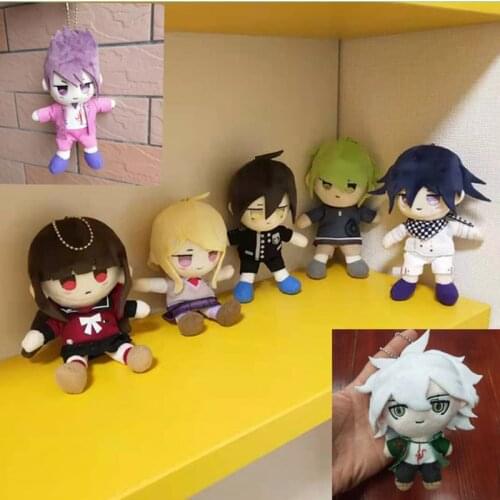 NEW Anime Danganronpa V3 Dangan Ronpa Oma Kokichi Plush toy Cute Cartoon Figure doll key chains Kids Baby Children Gifts