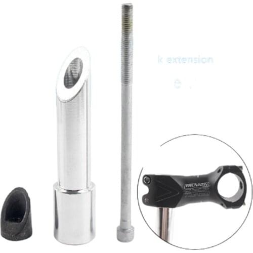 Folding car lifting core Stand pipe accessories Stem extension joint Front fork stem raiser Lengthen and raise