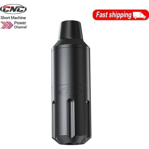 Solong CNC Rotary Tattoo Machine Cartridge FAULHABER Motor Aircraft Aluminum Alloy Carved Short Tattoo Pen Style