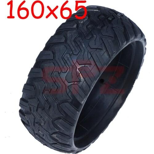 160x65 solid tires without inner tube suitable for electric scooter tires Explosion-proof tires 160X 65 tubeless tires