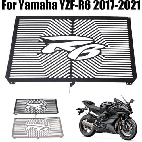 Motorcycle Radiator Grille Guard Protector Grill Cover Protective For Yamaha YZF-R6 YZF R6 2017 2018 2019 2020 2021 Accessories