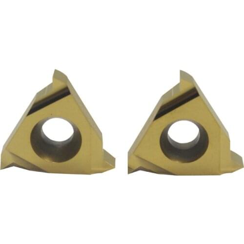 16IR A55 20PCS Carbide Threading Lathe Inserts Tungsten Carbide Threading Insert 16IR A55 LDC Processing stainless steel