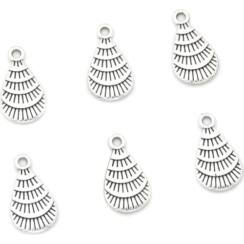 20pcs Charm Ocean Shell Small Pendant for Fashion Woman Jewelry Making DIY Handmade Bracelet Necklace Accessories