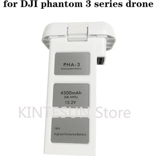 For DJI Phantom 3 Pro 3Advanced 3Standard 3SE4K high capacity intelligent flight battery 4500mAh New OEM DJI drone accessories