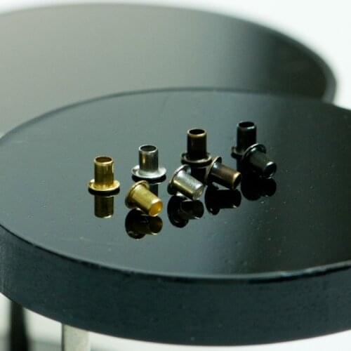 DIY Doll Colothes Accessories dia3.2mm Mini Eyelets 4colors