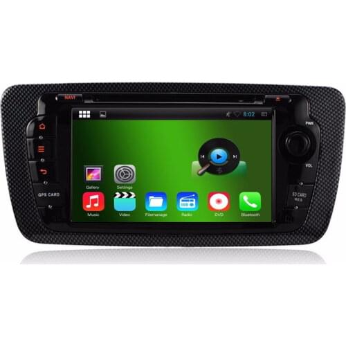 7'' Android 8.0 7.1 6.0 Octa Core 4GB RAM 32GB ROM Car DVD Player for Seat Ibiza 2012 2013 2014 GPS Radio Stereo 4G
