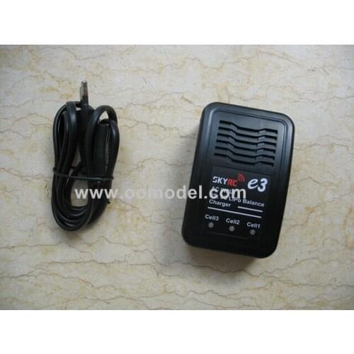 SKYRC E3 2S 3S LiPo Balance Charger AC(110V-240V) INPUT FreeTrack Shipping