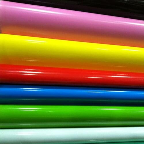 50CM*200CM*300CM Red Black Glossy Vinyl Film Gloss Glossy Car Wrap Foil Sticker With Air Bubble Free Motorcycle Car Wrapping