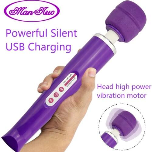 Big Body Vibrator Massager Av Stick Magic Wand Adult Sex Toys for Women Clitoris Stimulator Strong Vibration Sex Shop