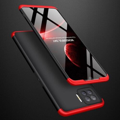 Luxury Matte Hard Case For OPPO Reno 4 lite F17 Pro A73 A93 Case 3 in 1 Full Proction Cover For OPPO Reno 4 lite F17 Pro A73 A93