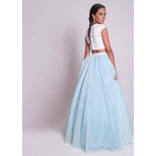 Long Tulle Skirts Maxi Adult Women Graceful Formal Puffy Skirt Falda Tul Mujer Custom Made Under Part Brand Dresses Spain Italy