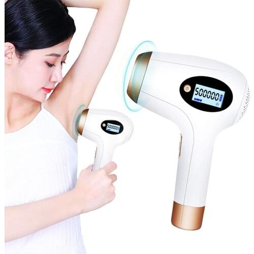 IPL Epilator Hair Removal Machine 500000 Flash LCD Display Permanent Bikini Painless Depilator Women Electric Depilador a Laser