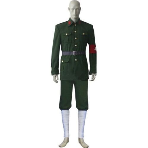 Japanese Anime Outfit China Cosplay Costume from Axis Powers Hetalia E001
