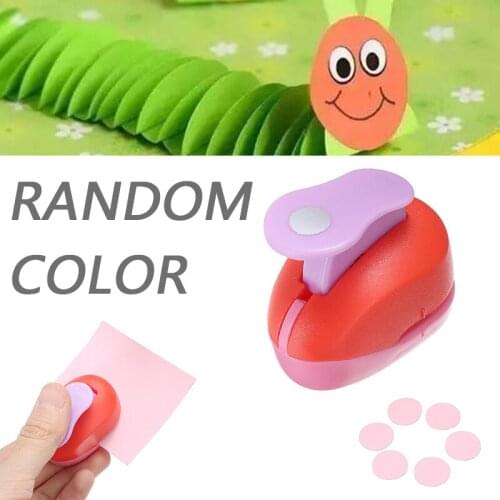 9mm Small Round Circle Shape Paper Craft Punch DIY Hole Punch Tool for Kids DIY Scrapbook Paper Cutter Embossing Puncher