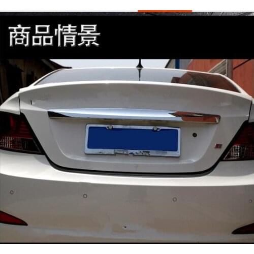 ABS Chrome Rear Trunk Lid Cover Trim For 2010-2016 Hyundai VERNA/Solaris 4dr